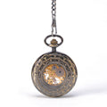 Uncased Mechanical Watch Fashionable Pendant Bronze Pocket Watch