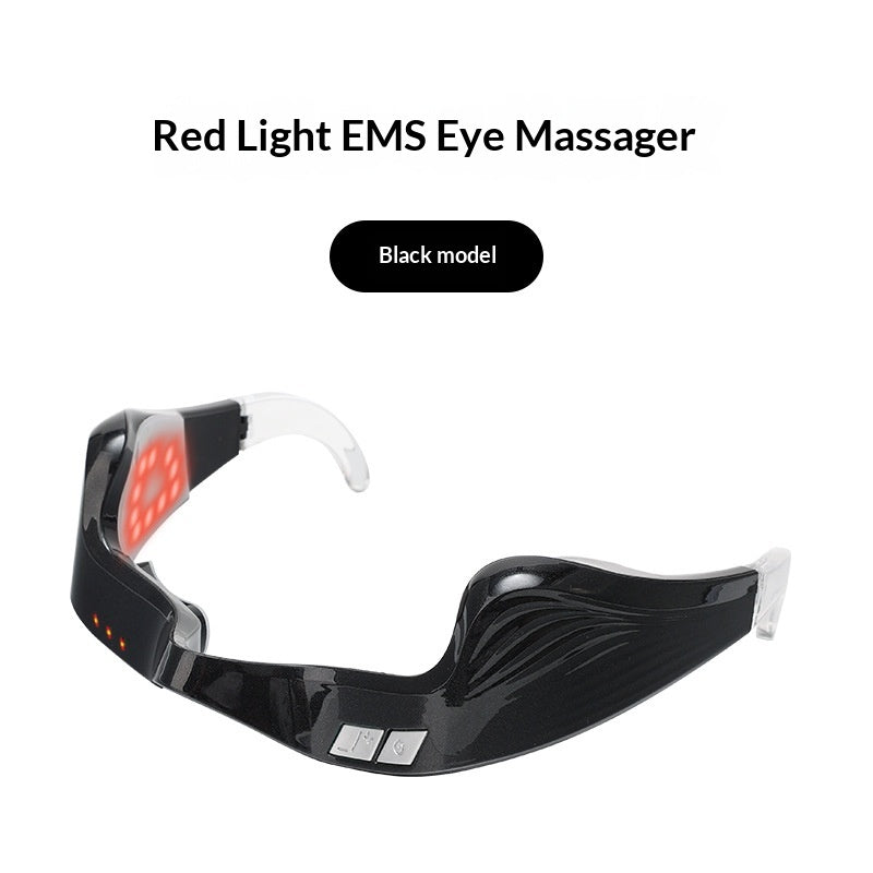 Cross-border New EMS Microcurrent Red Light Eye Massager