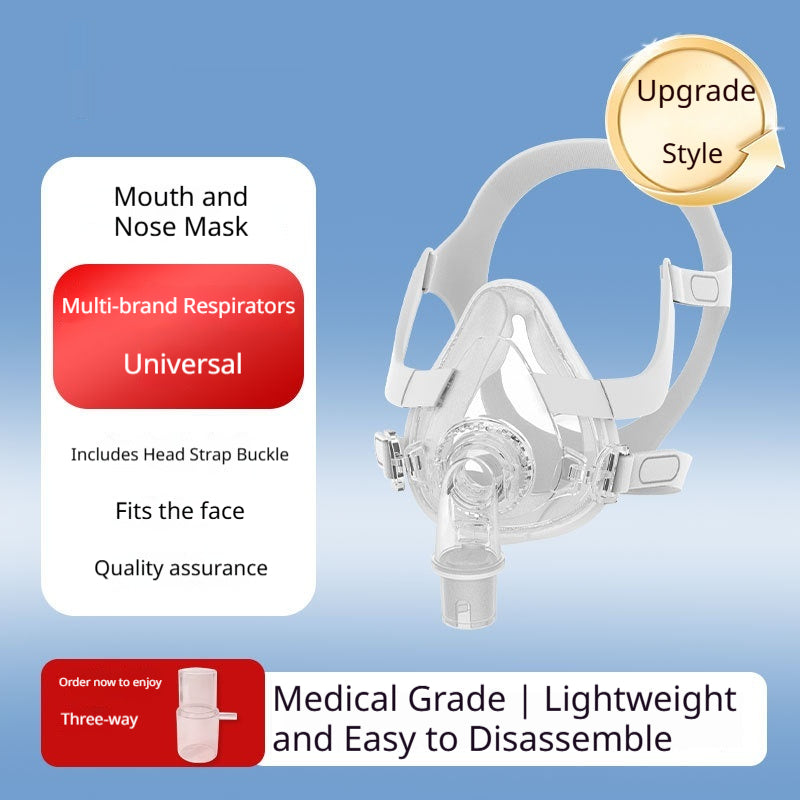Transparent Universal Ventilator Nasal-oral Mask