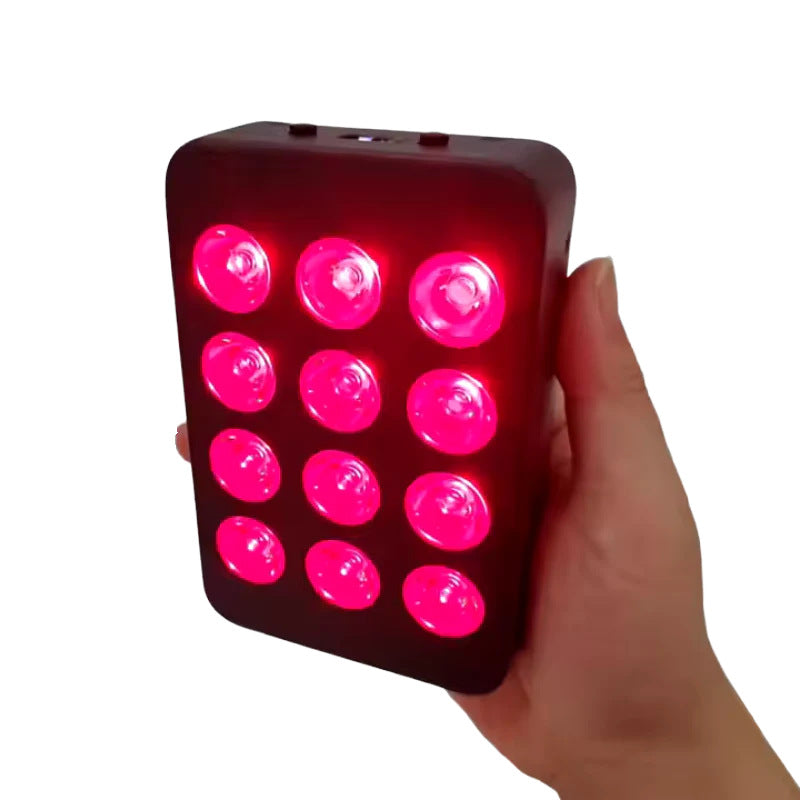 Red-light Therapy Lamp For Beauty Salons Cross-border Infrared Light Rechargeable And Portable