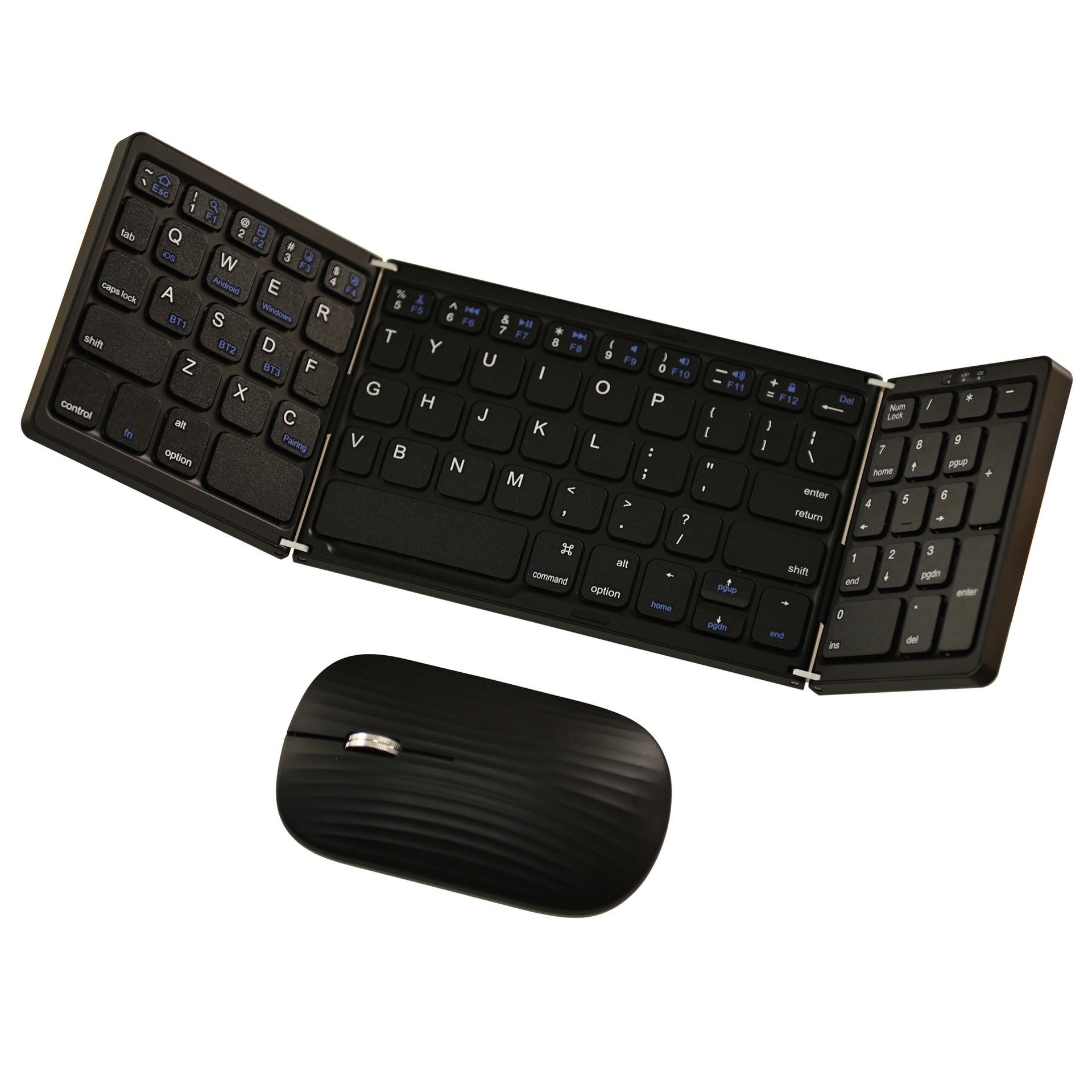 Portable Office Rechargeable Foldable Keyboard And Mouse Combo